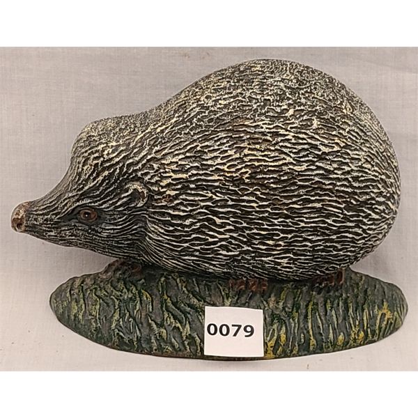 HEDGEHOG CAST IRON DOOR STOP