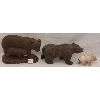 Image 1 : LOT OF 3 - CAST IRON BEARS