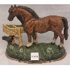 Image 1 : HORSE CAST IRON DOOR STOP