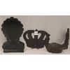 Image 2 : LOT OF 3 - CAST IRON DOOR STOPS