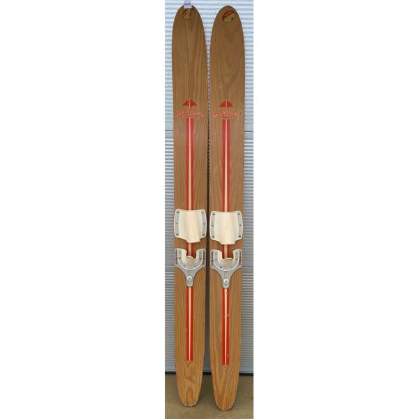 WOODEN MERCURY WATER SKIIS 