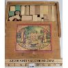 Image 3 : JOB LOT - FARM BUILDING SET, FARM ANIMALS, & WOODEN BLOCKS W/ BOX