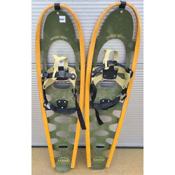 PAIR OF FABER SNOWSHOES 