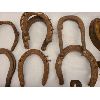 Image 3 : JOB LOT - HORSESHOES, HAMES, IRON ETC.