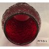 Image 2 : CRANBERRY GLASS OIL LAMP SHADE