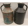 Image 3 : LOT OF 2 - MILK CANS - INCL ROUND TOP FARMS