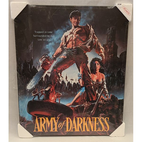 ARMY OF DARKNESS PLAK-IT MOVIE POSTER