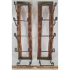 Image 1 : LOT OF 2 - WINE BOTTLE RACKS