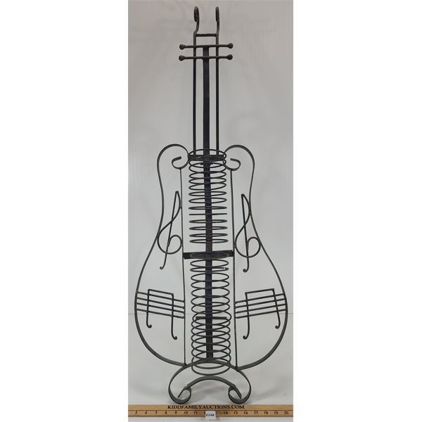 GUITAR STYLE WIRE CD RACK 