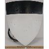 Image 1 : CANVAS COVERED MEDIEVAL STYLE SHIELD