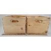 Image 3 : LOT OF 2 - WOODEN CRATES