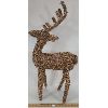 Image 2 : LOT OF 4 - RATTAN REINDEER