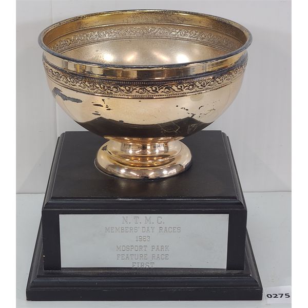 1963 MOSPORT MEMBERS DAY AUTO RACE TROPHY