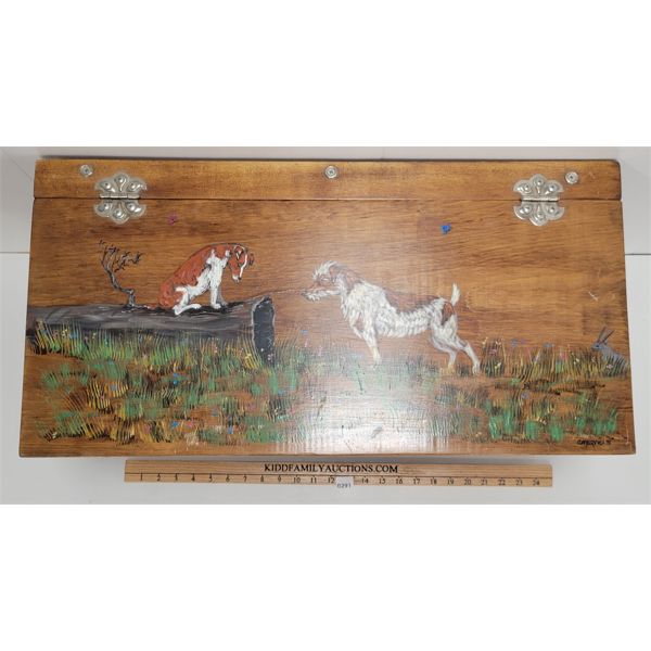 FOLK ART TOY BOX