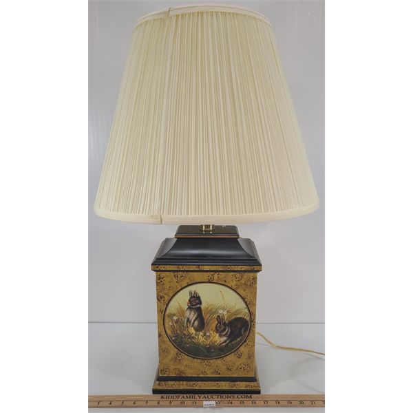 RABBIT MOTIF NURSERY LAMP