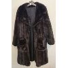 Image 1 : BLACKGAMA DARK RANCH MINK LADIES FUR COAT