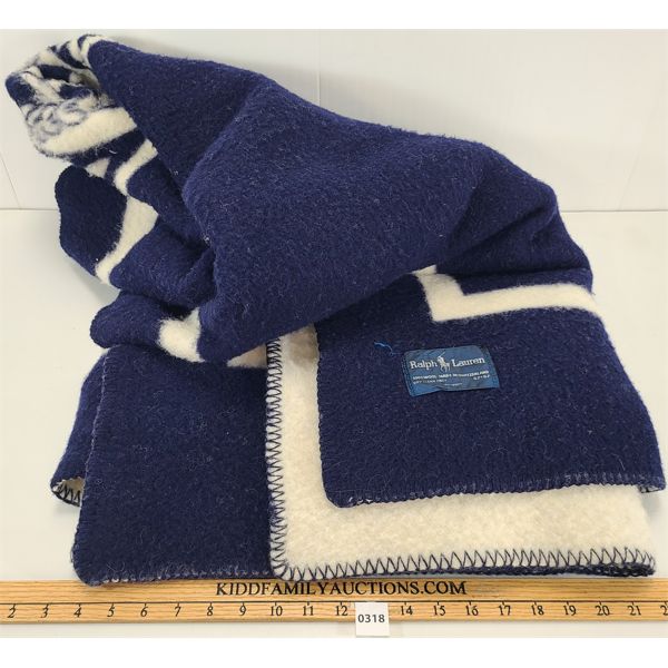 RALPH LAUREN WOOL BLANKET