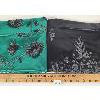 Image 4 : LOT OF 2 - HEAVY SATIN BEADED SHAWLS 