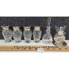 Image 1 : LOT OF 6 - SWAROVSKI ANGEL & CRYSTAL PURFUME BOTTLES