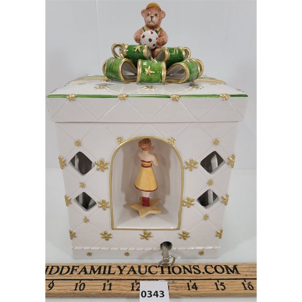 VILLEROY & BOCH CHRISTMAS MUSIC BOX