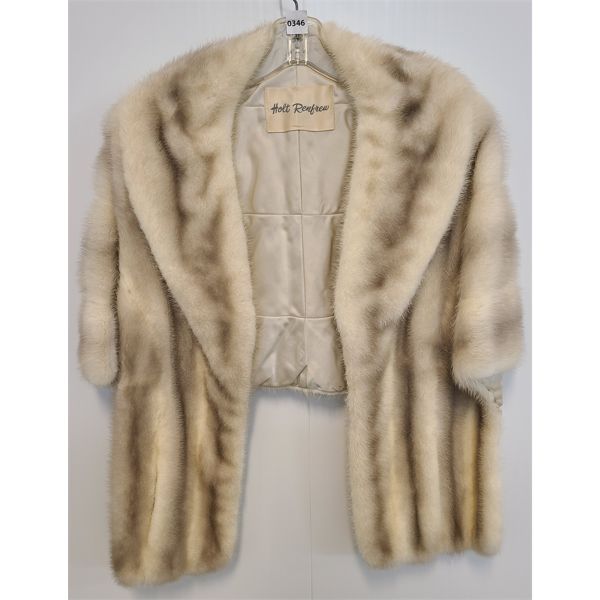 HOLT RENFREW FUR STOLE