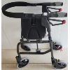 Image 4 : NEXUS FOLDABLE WALKER W/ BRAKE HANDLES & SEAT