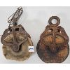 Image 1 : LOT OF 2 - WOOD & CAST IRON PULLEYS - SEE ALL PICS