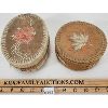 Image 1 : LOT OF 2 - PORCUPINE QUILL WOVEN BASKETS