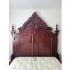 Image 4 : SOLID MAHOGANY QUEEN BED SET