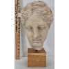 Image 1 : ROMAN STYLE WOMENS HEAD BUST W/ BASE