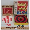 Image 1 : LOT OF 2 - VINTAGE TIDDLEDY WINKS & HI-Q PUZZLE GAMES