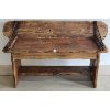 450  HALL BENCH MADE FROM BUGGY SEAT