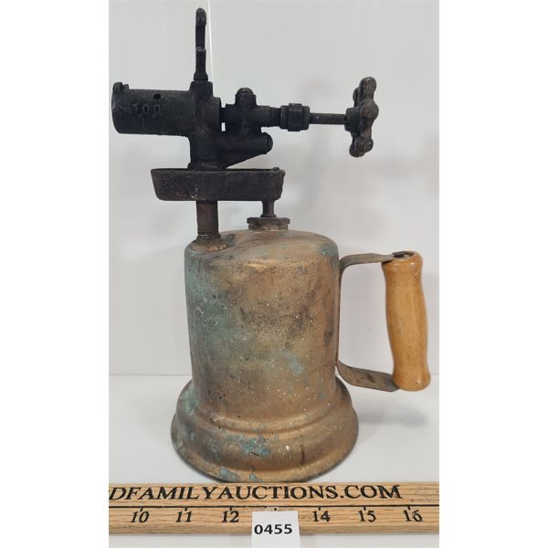 BRASS & CAST BLOW TORCH