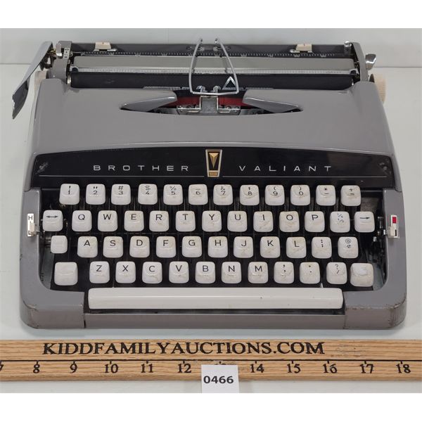BROTHER VALIANT PORTABLE TYPEWRITER 