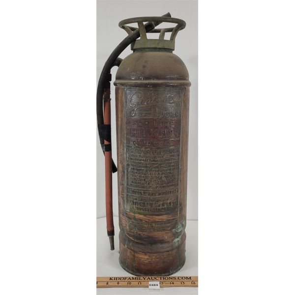 THE GUARDIAN FIRE EXTINGUISHER - BRASS/COPPER