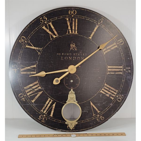 TIMEWORKS INC ROUND CLOCK - 49 BOND STREET LONDON 