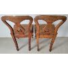 Image 2 : LOT OF 2 - BALLOON BACK DINING CHAIRS