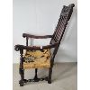 Image 2 : EBONY EDWARDIAN (?) ARM CHAIR