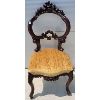 Image 1 : ORNATE CARVED BALLOON BACK CHAIR 