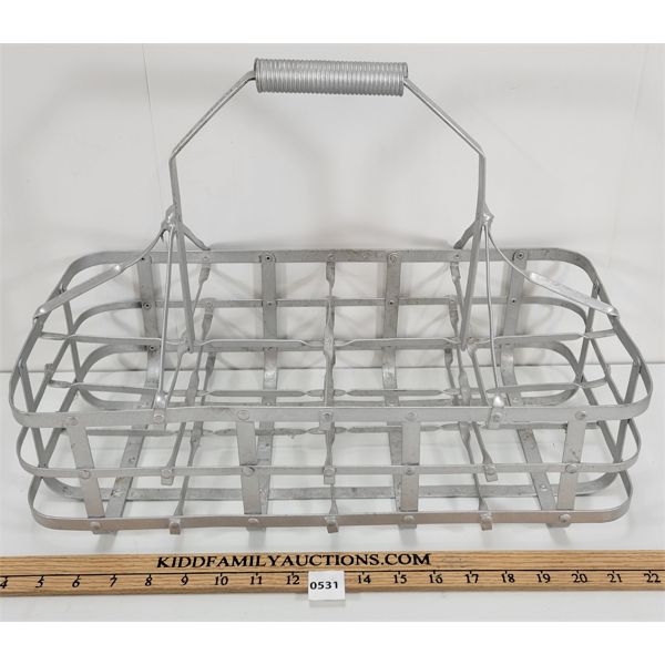 WIRE MILK CRATE