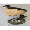 Image 2 : LOT OF 2 - WOODEN DUCK DECOYS - UNSIGNED