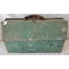 Image 2 : LOT OF 2 - METAL TOOL BOX & STORAGE CRATE - SEE ALL PICS