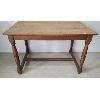 Image 1 : DISTRESSED DINING TABLE