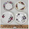 Image 3 : LOT OF 6 - TEACUPS & PLATES INCL ROYAL VALE & ROYAL TARA