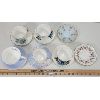 Image 2 : LOT OF 8 - TEACUPS & PLATES INCL QUEEN ANNE, COLCLOUGH & ROYAL VALE