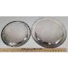 Image 4 : LOT OF 2 - 1962 MOSPORT SILVER SERVING TRAYS 