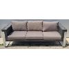 Image 1 : RESIN WICKER LOOK OUTDOOR PATIO COUCH