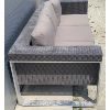 Image 2 : RESIN WICKER LOOK OUTDOOR PATIO COUCH