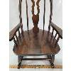 Image 2 : MAHOGANY CHILDRENS ROCKING CHAIR