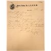 Image 1 : Letterhead of Queen Lodge No. 6 A. O. U. W. [137570]